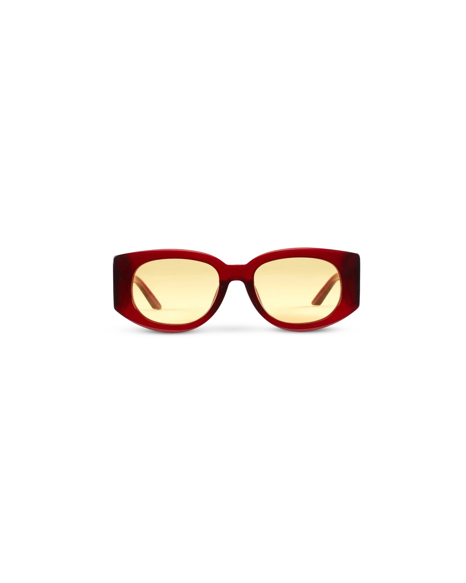 Wine & Gold Gabrielle Sunglasses