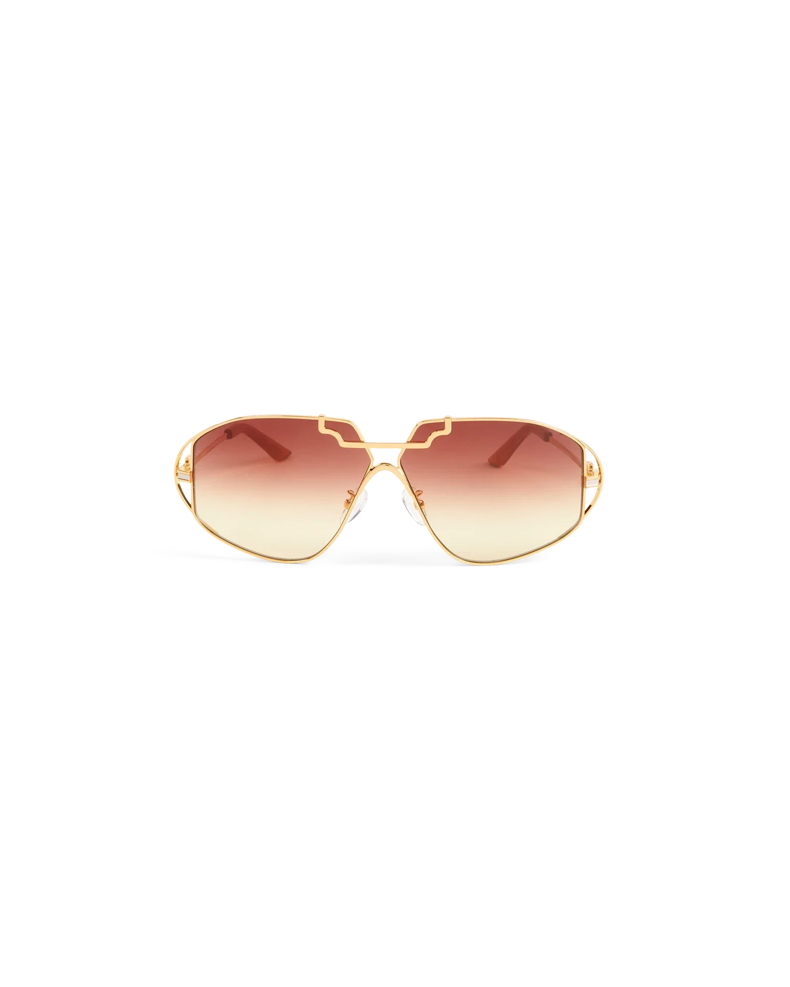 Orange & Gold The Avenida Sunglasses