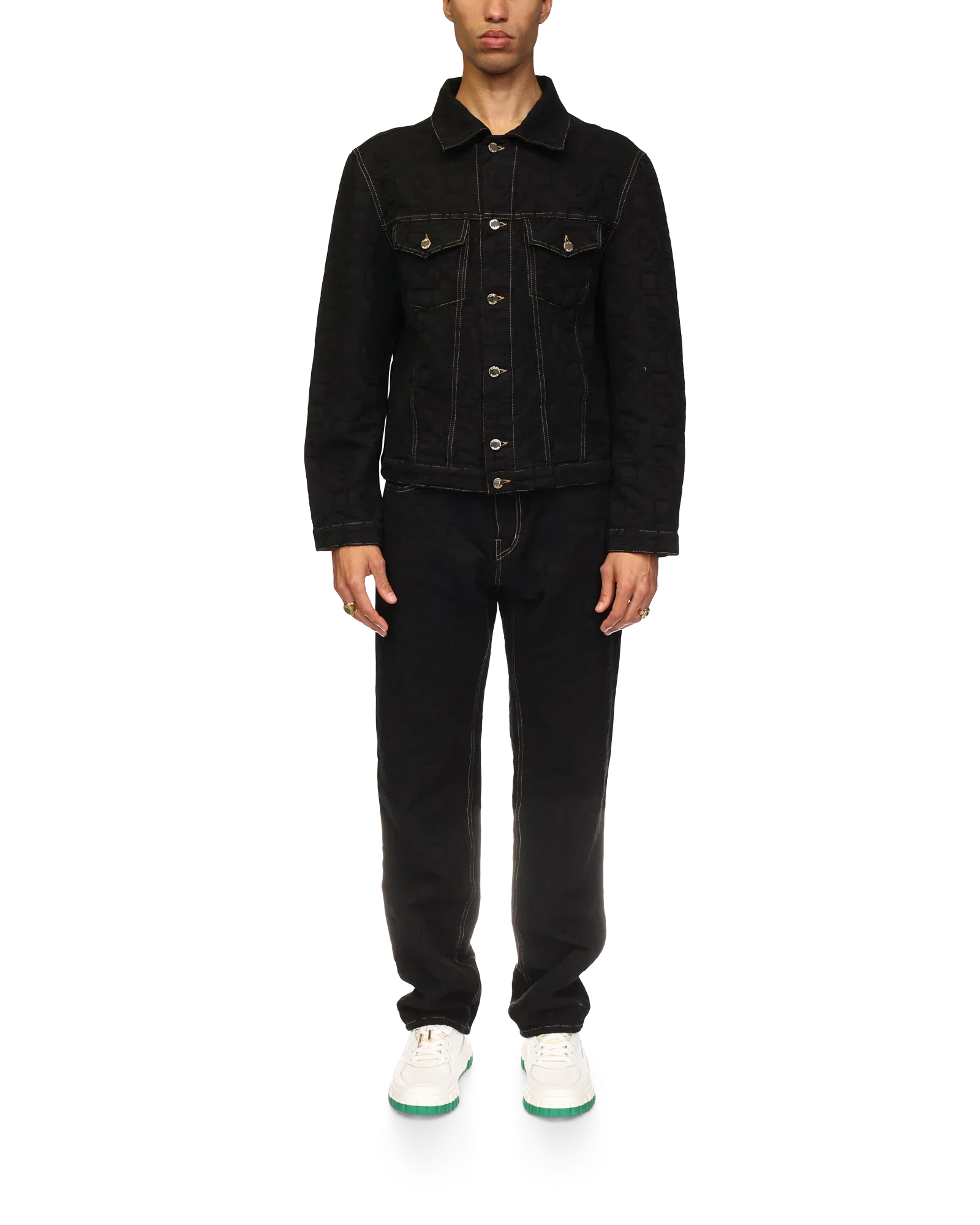 Monogram Jacquard Denim Jacket